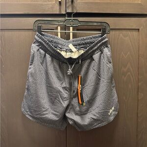 TLF 5” Fitted Gray Athletic Shorts for Men